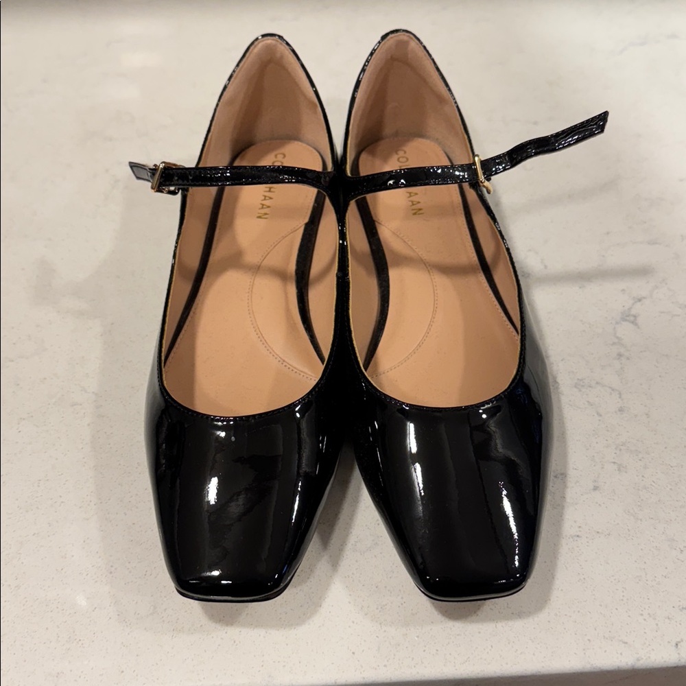 Black Patent Mary Jane’s Cole Haan